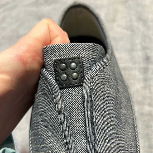 Gravis Dylan Rieder Slip On Sneakers in DK Navy Denim Size 11 NIB Discontinued